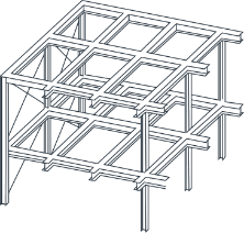 鉄骨造イメージ図